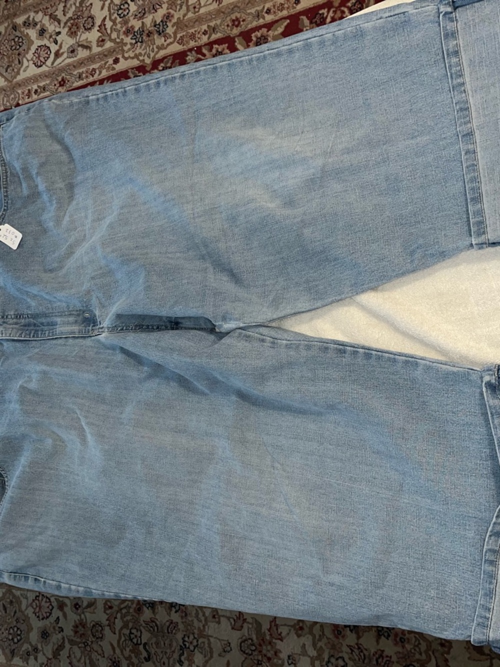 Gloria Vanderbilt Light Blue Denim Jeans with Red Label